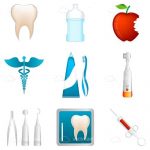 Dental Themed Icons 9 Pack